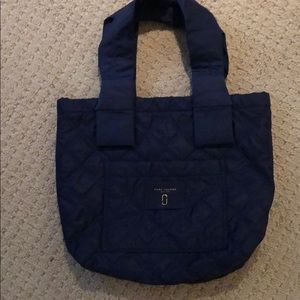 Navy tote bag